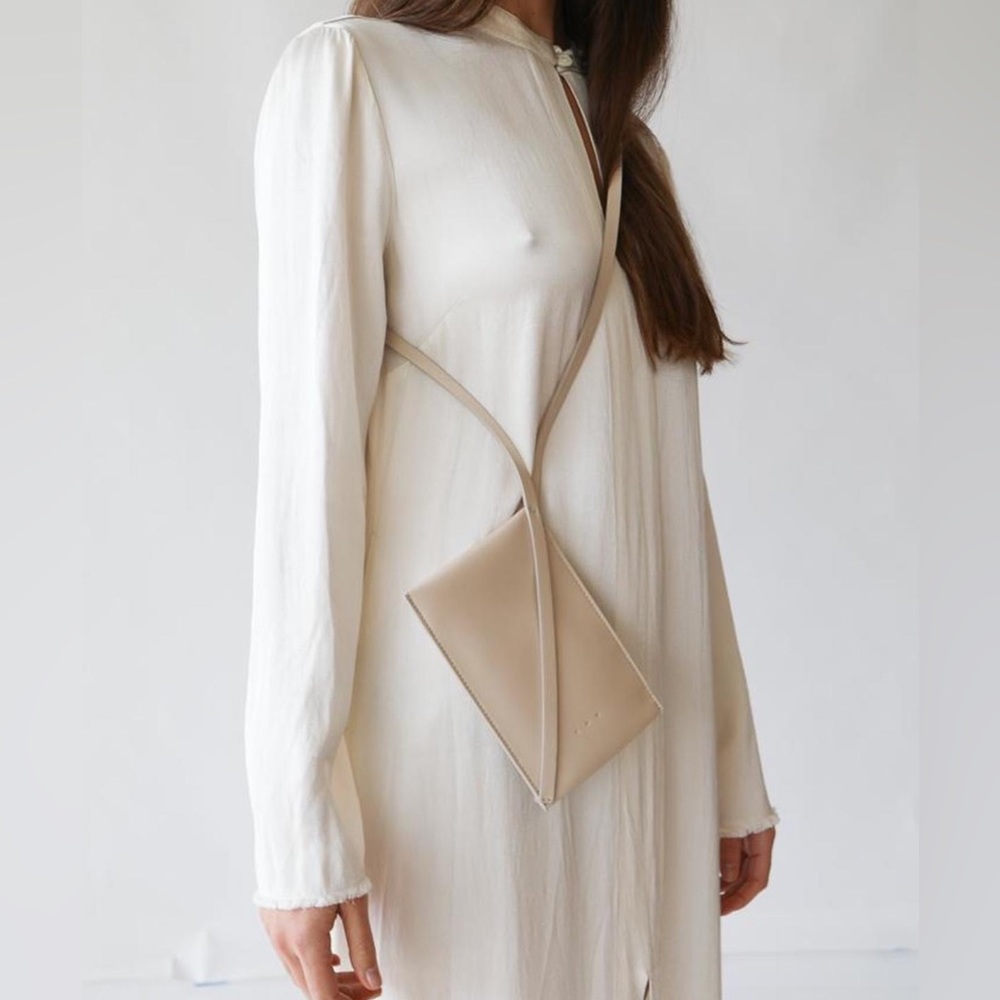 Aesther Eckme leather sling pouch